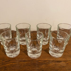 Vintage Anchor Hocking Shot Glasses - Set of 7