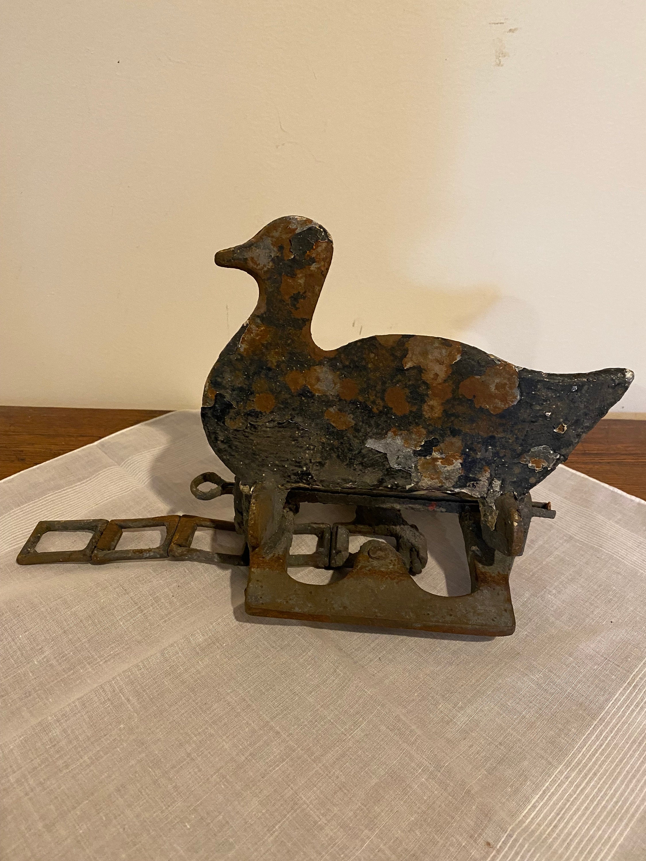 Antique Carnival Duck Shooting Gallery Target With Track - Etsy