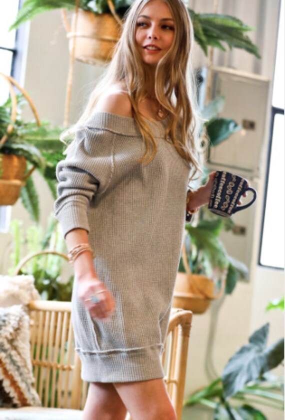 The Boyfriend Sweater Dress - Etsy
