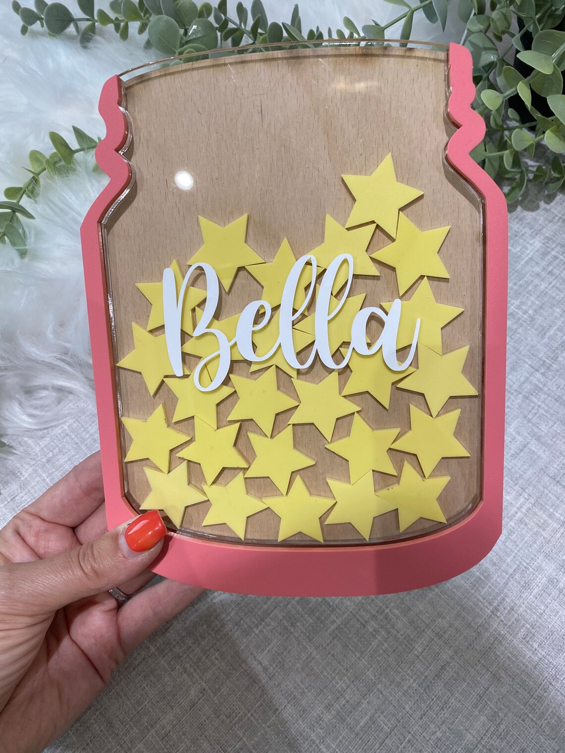 Reward Jar Reward Chart Personalised Gift Well Done Gift Etsy