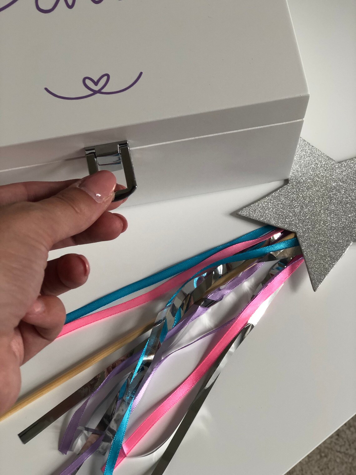 Jewellery Box Hair Bow Box Vanity Box christening gift new Etsy