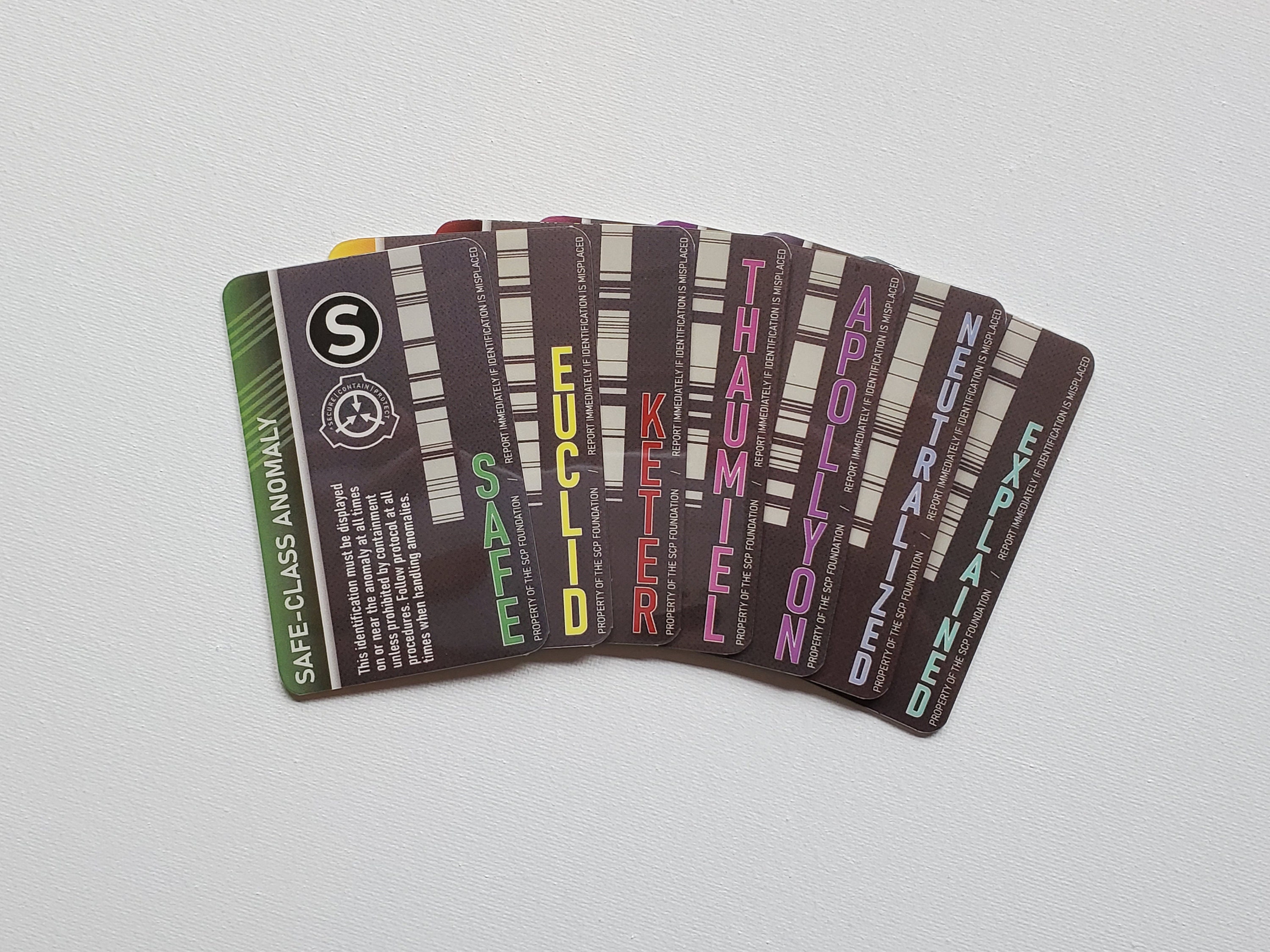 Scpf Id Cards Object Class Etsy Scpf Id Cards Object Class Etsy