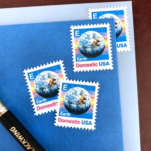 African Violet Flower Love Stamps Vintage Postage Stamps - 2486 Unused