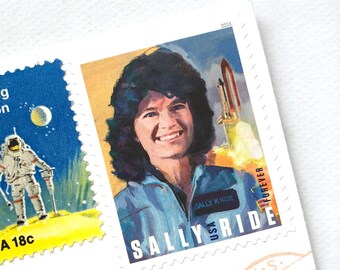 Sally Ride Stamps - Forever Postage Stamps (Unused) - 5283