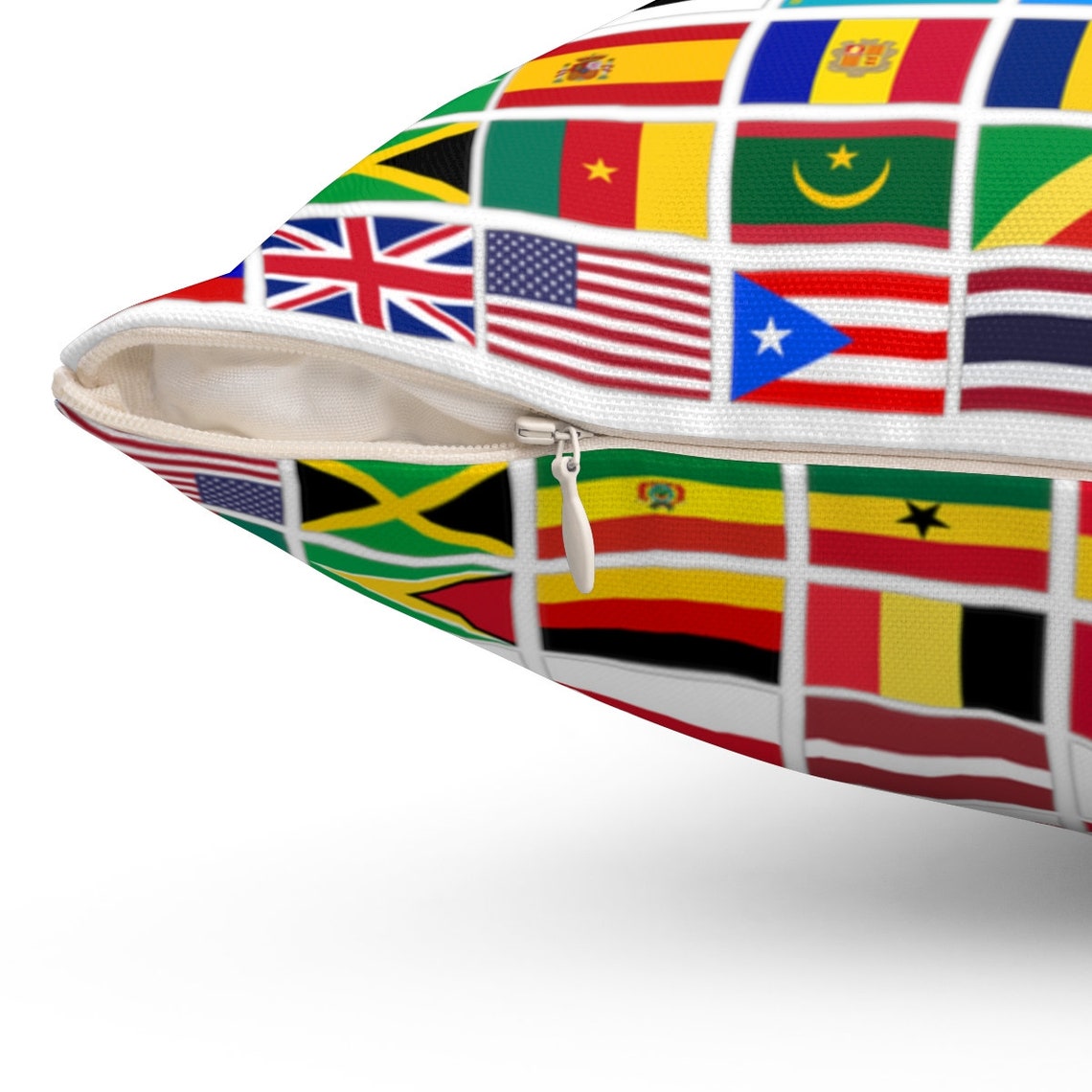 Flags of the Countries of the World, International Gift Pillow Case Etsy