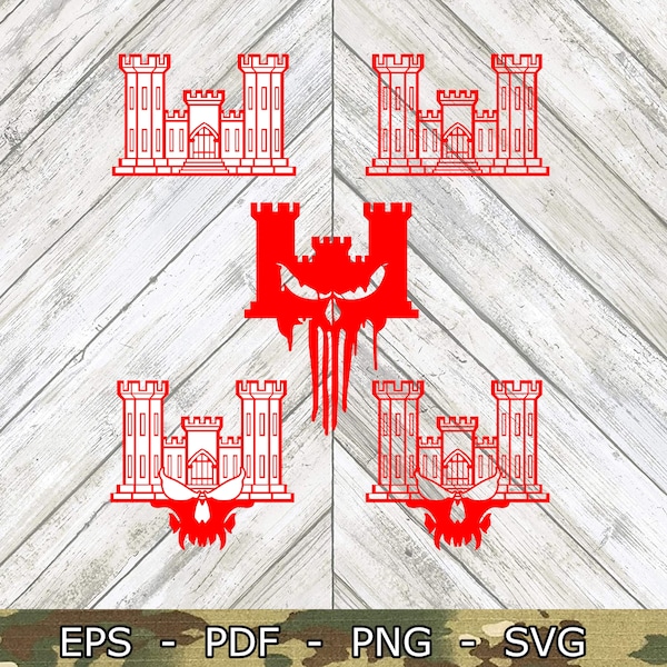 Engineer Castle SVG File Cricut Glowforge Digital Download svg png eps pdf file formats any color Patriot 2nd Amendment III% Laser Cut CNC