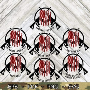 M4 Gekreuzte Militär Sprüche SVG Datei Cricut Glowforge Digital Download svg png eps pdf Dateiformate jede Farbe Patriot 2nd Änderung III%
