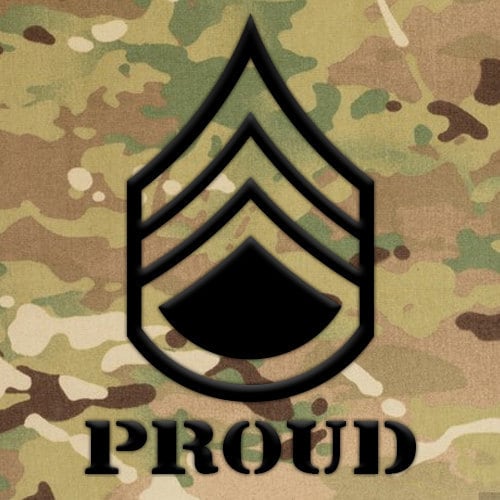 Department of the Army Decal Decal, adhesive vinyl - Saunders Military
