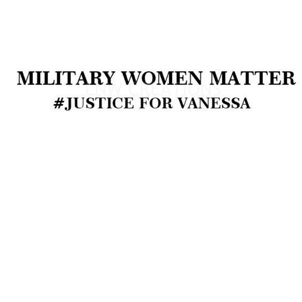 Justice For Vanessa SVG, Army Soldier, Military Women Matter, All Lives Matter