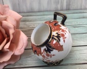 Royal Crown Derby Salt Cellar Bud Vase Imari Made in England Lovely Delicate Pot Urn Mother 39 s Day