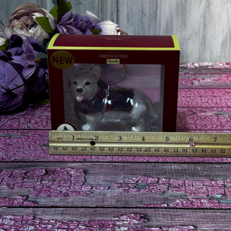 Spode Corgi Dog Ornament - Thumbnail 2