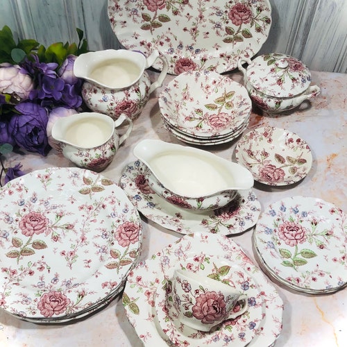 OPEN STOCK Rose Chintz by Johnson Brothers England Made