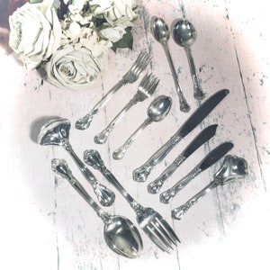 Gorham Chantilly Sterling Silver Flatware by the Piece Choose Fork Spoon Knife Serving Dinner Salad Butter Fish Iced Table Tea Gravy Sugar