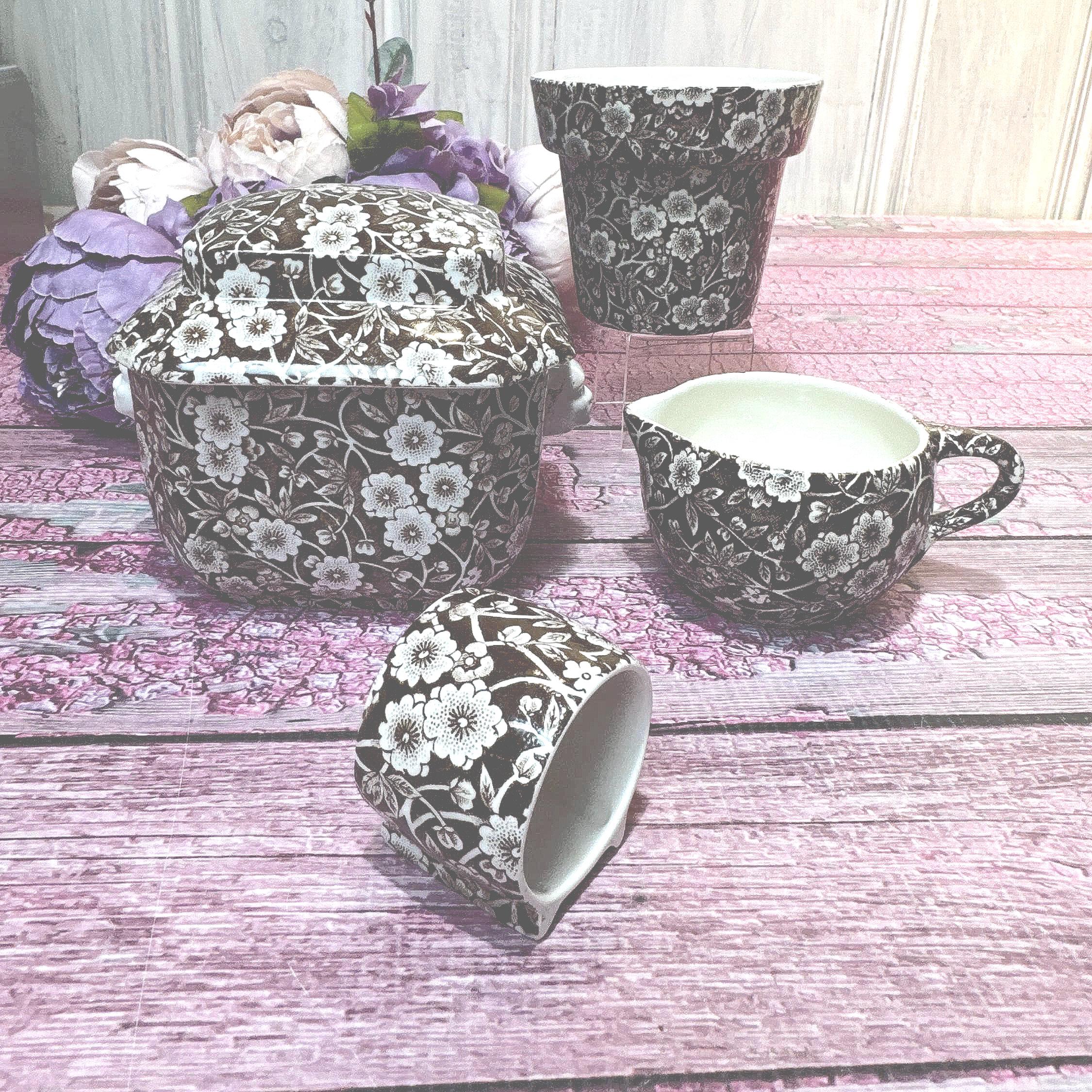 Burleigh blue calico - Etsy 日本