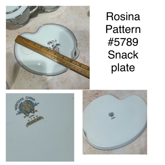 Noritake Margot 5605 OPEN STOCK Pink White Long Stem Roses