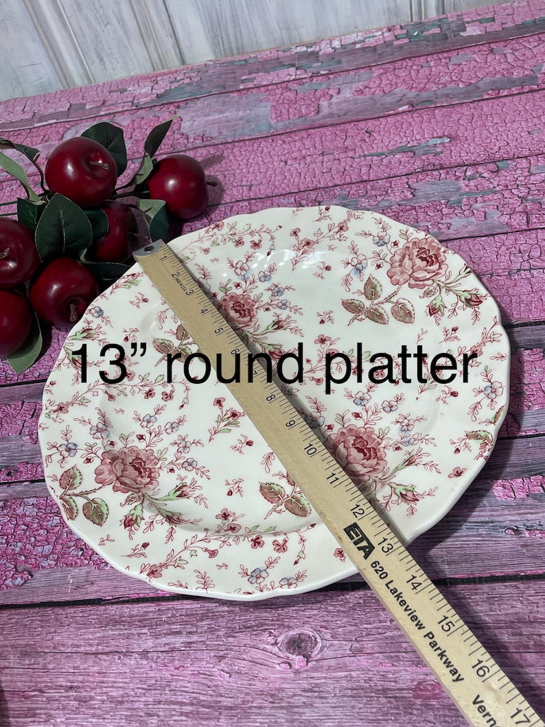 OPEN STOCK Rose Chintz by Johnson Brothers England Made Etsy