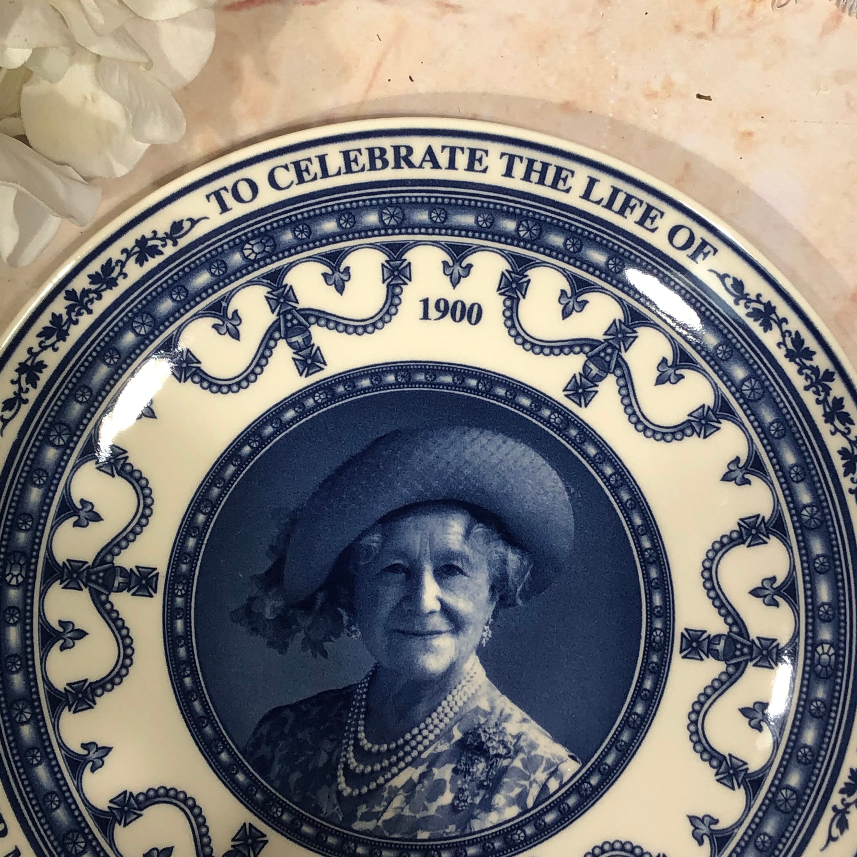 Her Majesty Queen Mother Elizabeth Dinner Plate Made in