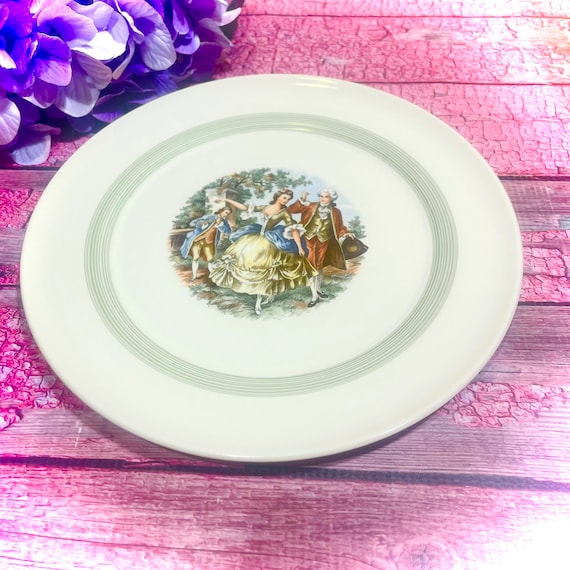 Limoges Candle Light DINNER Plate Courting Couple American USA Etsy