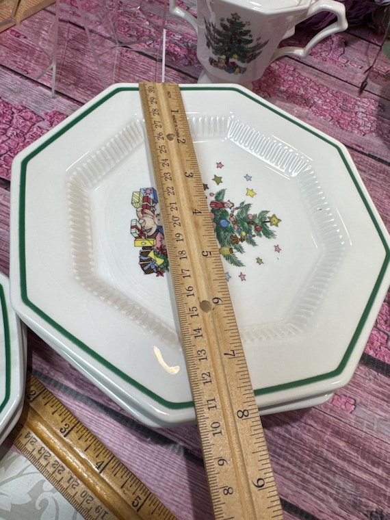 OPEN STOCK Nikko Christmastime Octagonal Choose Dinner Salad