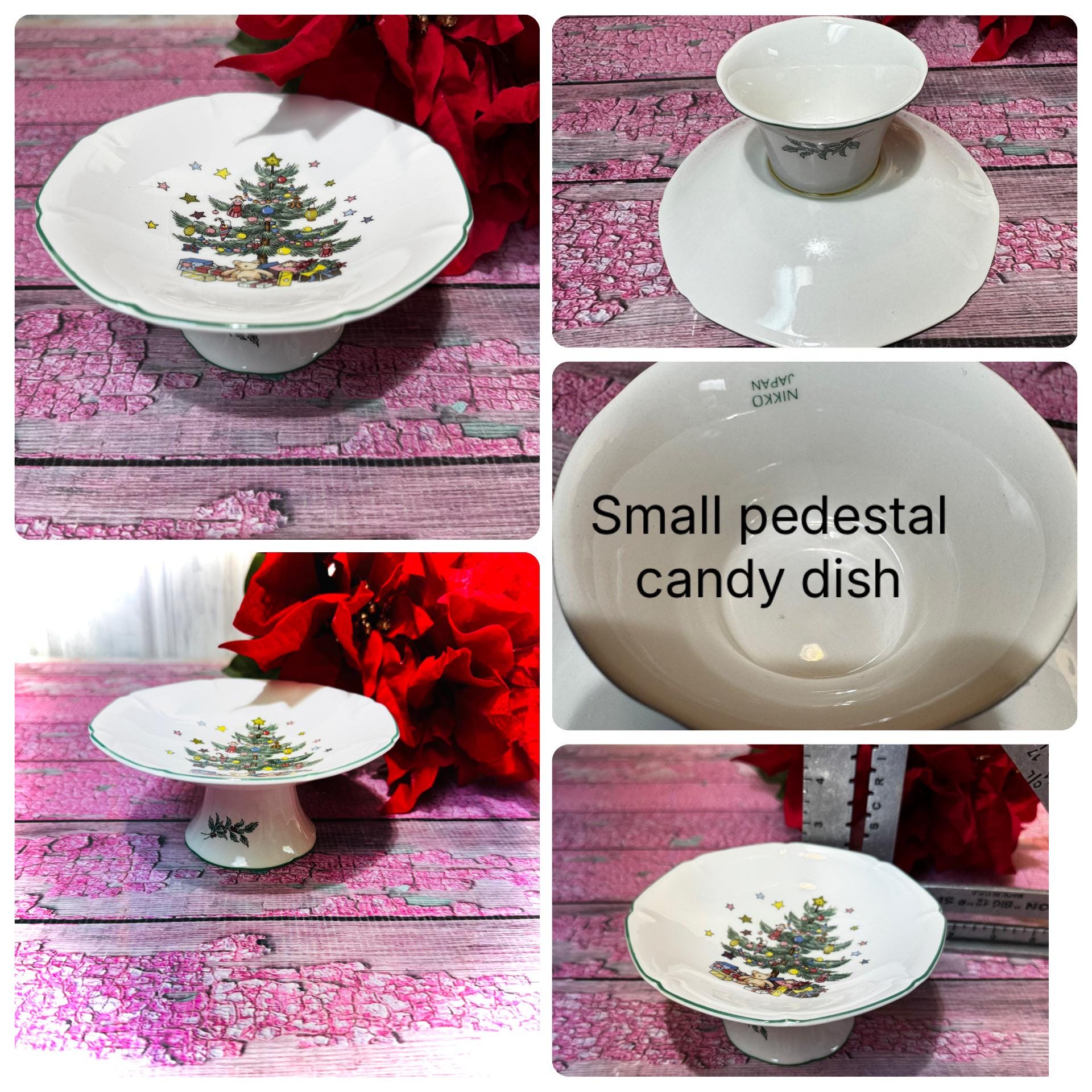 OPEN STOCK Nikko Happy Holidays Collection Dinner Plates Cups