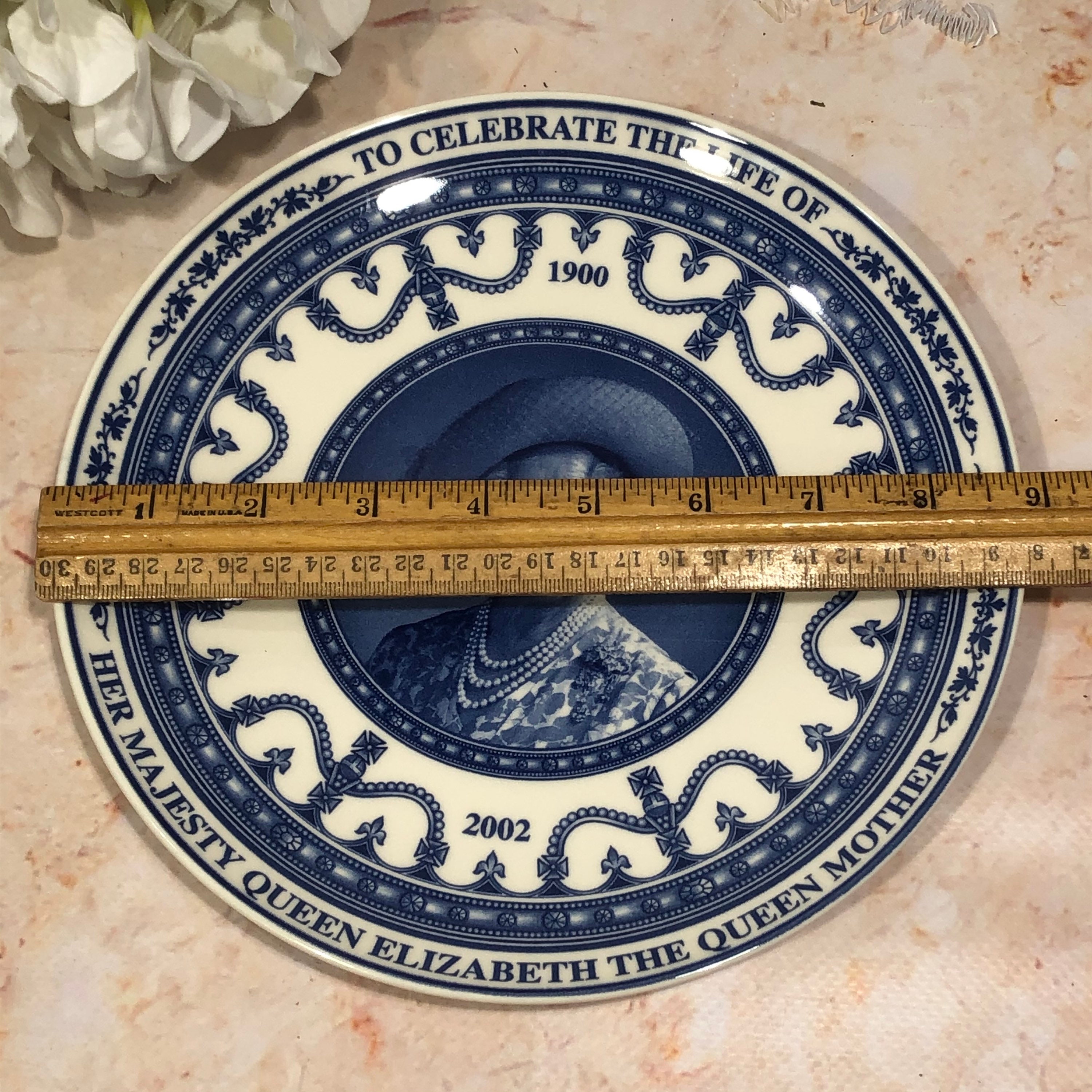 Her Majesty Queen Mother Elizabeth Dinner Plate Made in