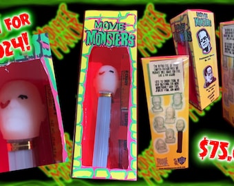 ビンテージ　PEZ ペッツ　ユニバーサルモンスター　フランケンシュタイン　レトロ Vintage Frankenstein Light Up Sound Giant Pez Dispenser