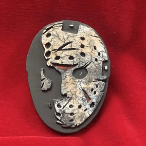 FRIDAY the 13th JASON Voorhees 3d horror magnet designed by Scott Fensterer