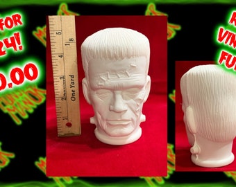 Gabriel Monster Maker Toy Rotocast Plaster Frankenstein Paintable Hobby Model or Bank!