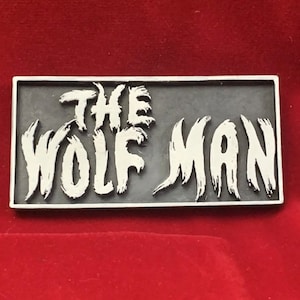 UNIVERSAL Monsters the WOLFMAN 3d classic horror magnet by Scott Fensterer