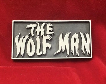 UNIVERSAL Monsters the WOLFMAN 3d classic horror magnet by Scott Fensterer