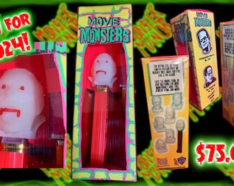 Classic Style Retro Glow Monster Designer PEZ Dispenser With