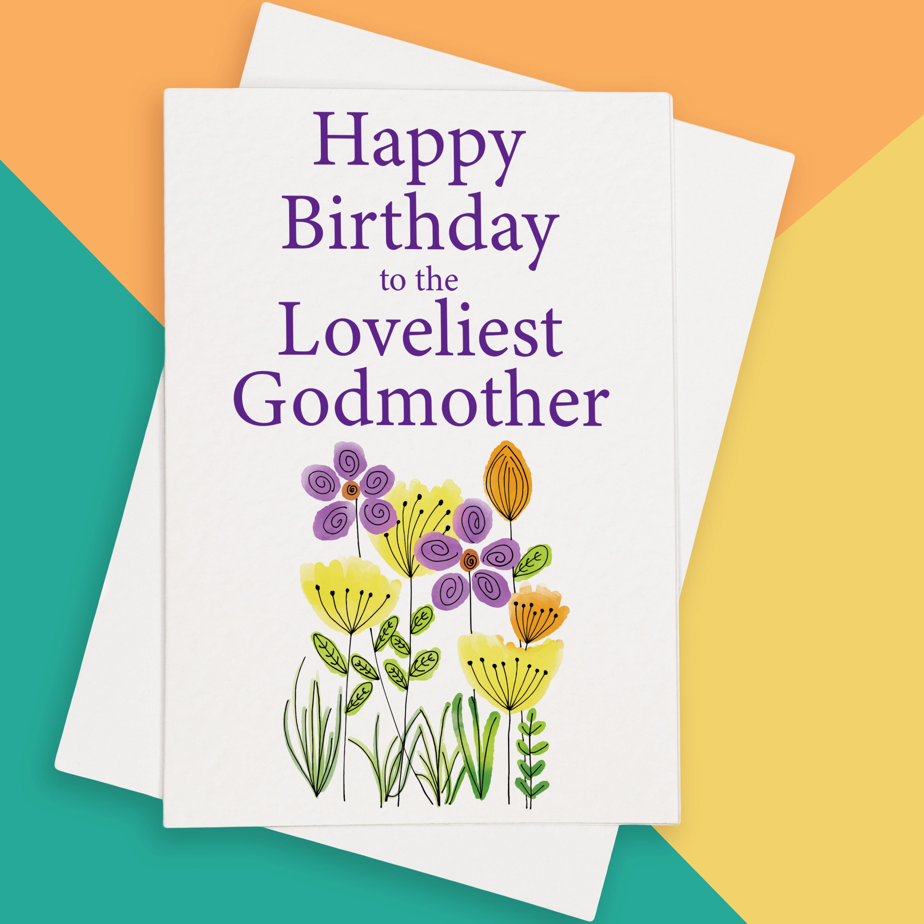 Happy Birthday Godmother Cards