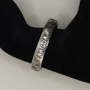 Airplane Propeller N number Stainless Steel Ring