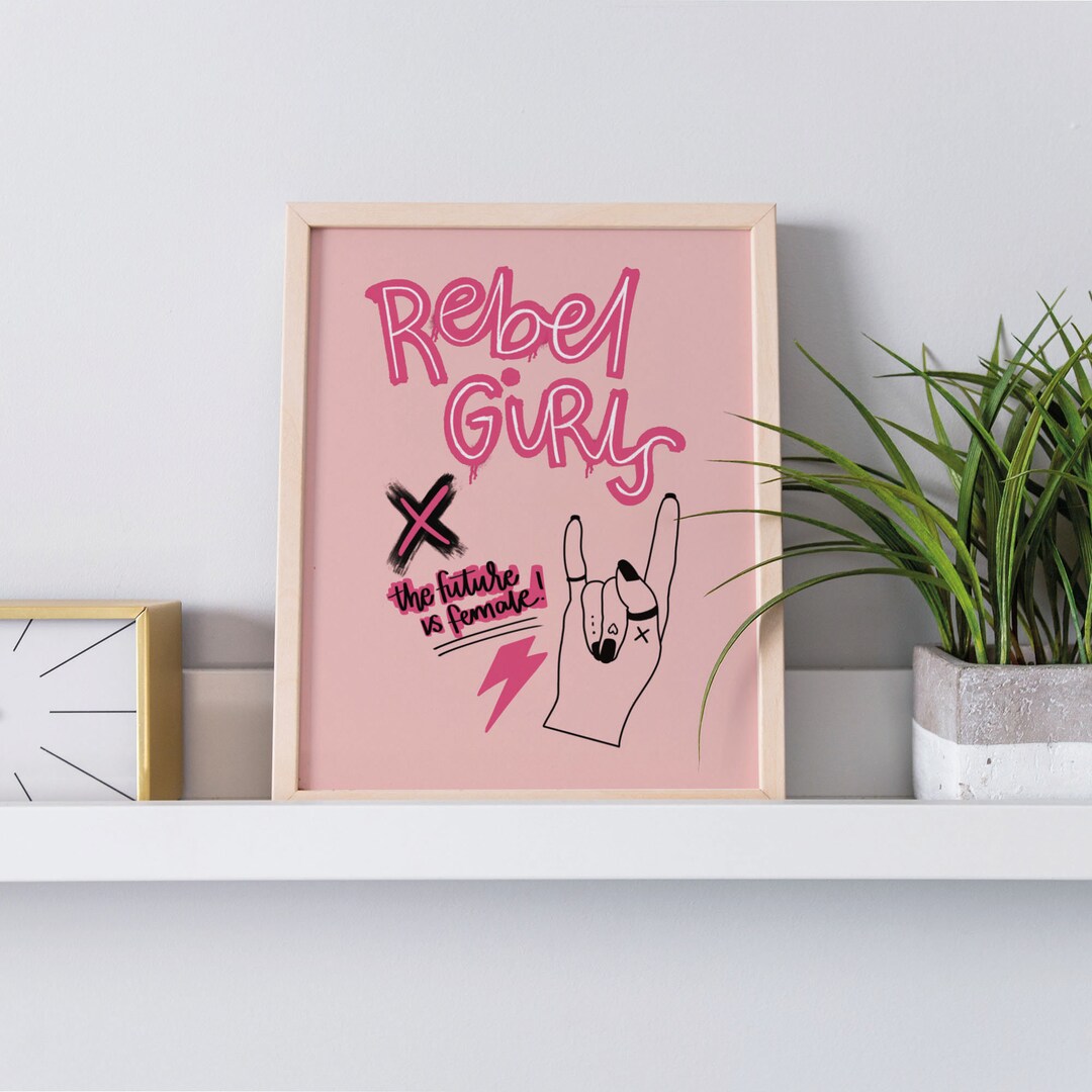 Rebel Girls Bikini Kill Girl Power Independent Women Support Women