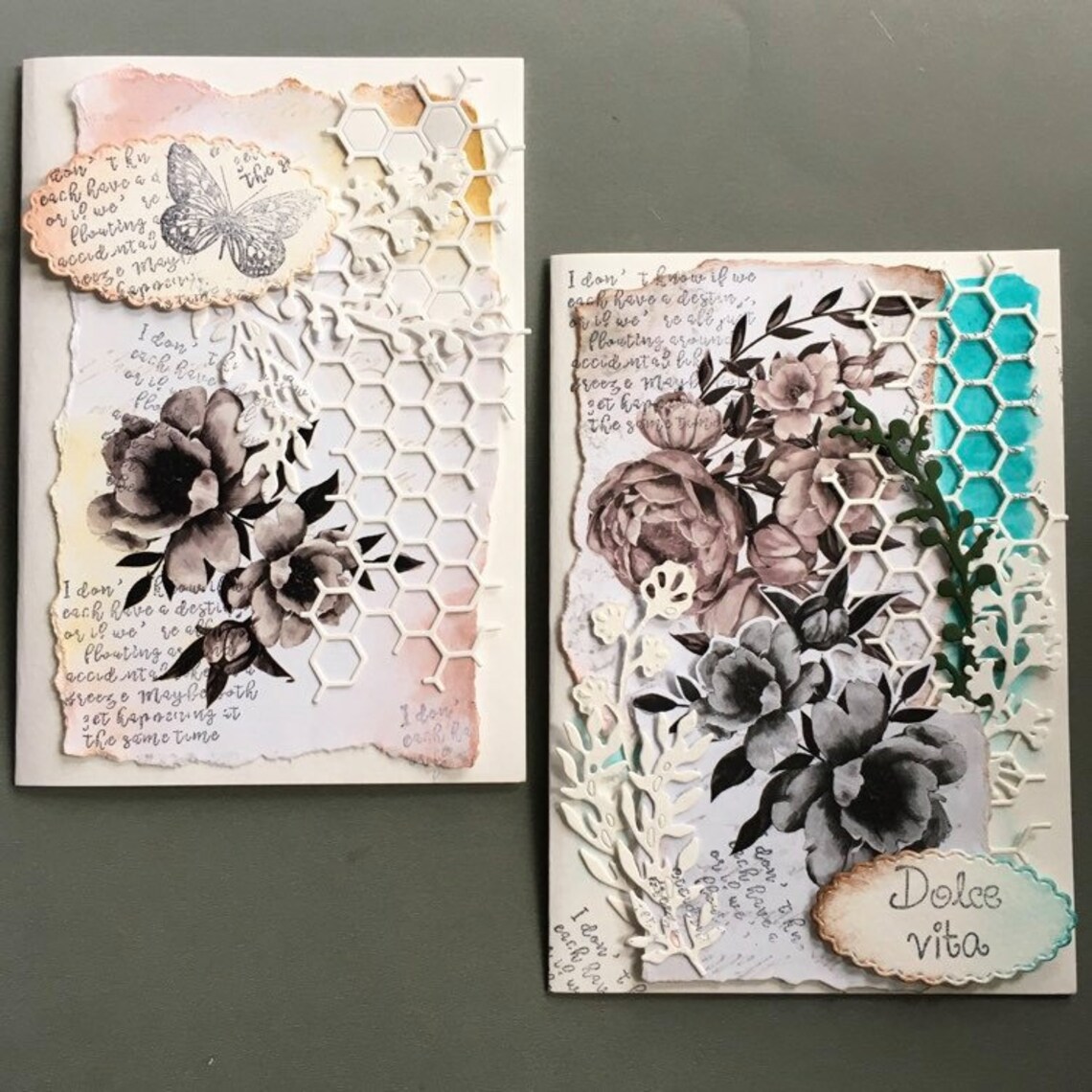 Black & White Printable Paper Pack Floral Black White and Etsy