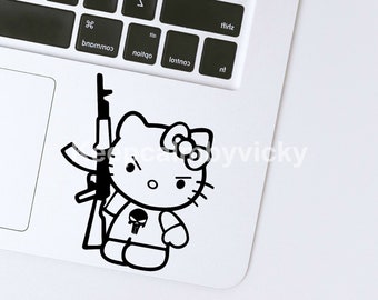 hello kitty decal etsy