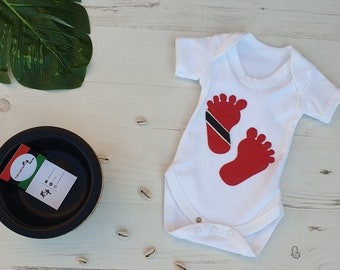 Trinidad  Baby Grow, Trinidad Baby, Baby bodysuit