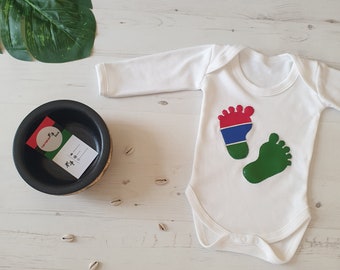 Gambia Baby Grow, Gambia Baby, Bodysuit