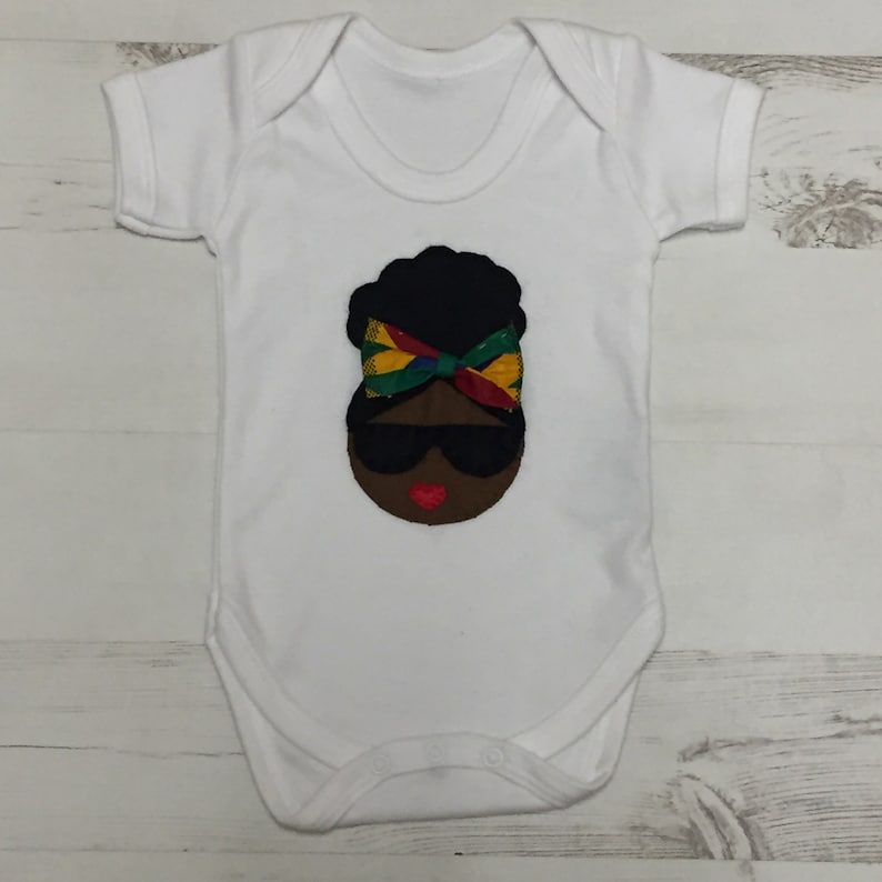 Baby Girl Onesie African Onesie Black Girl Baby Grow