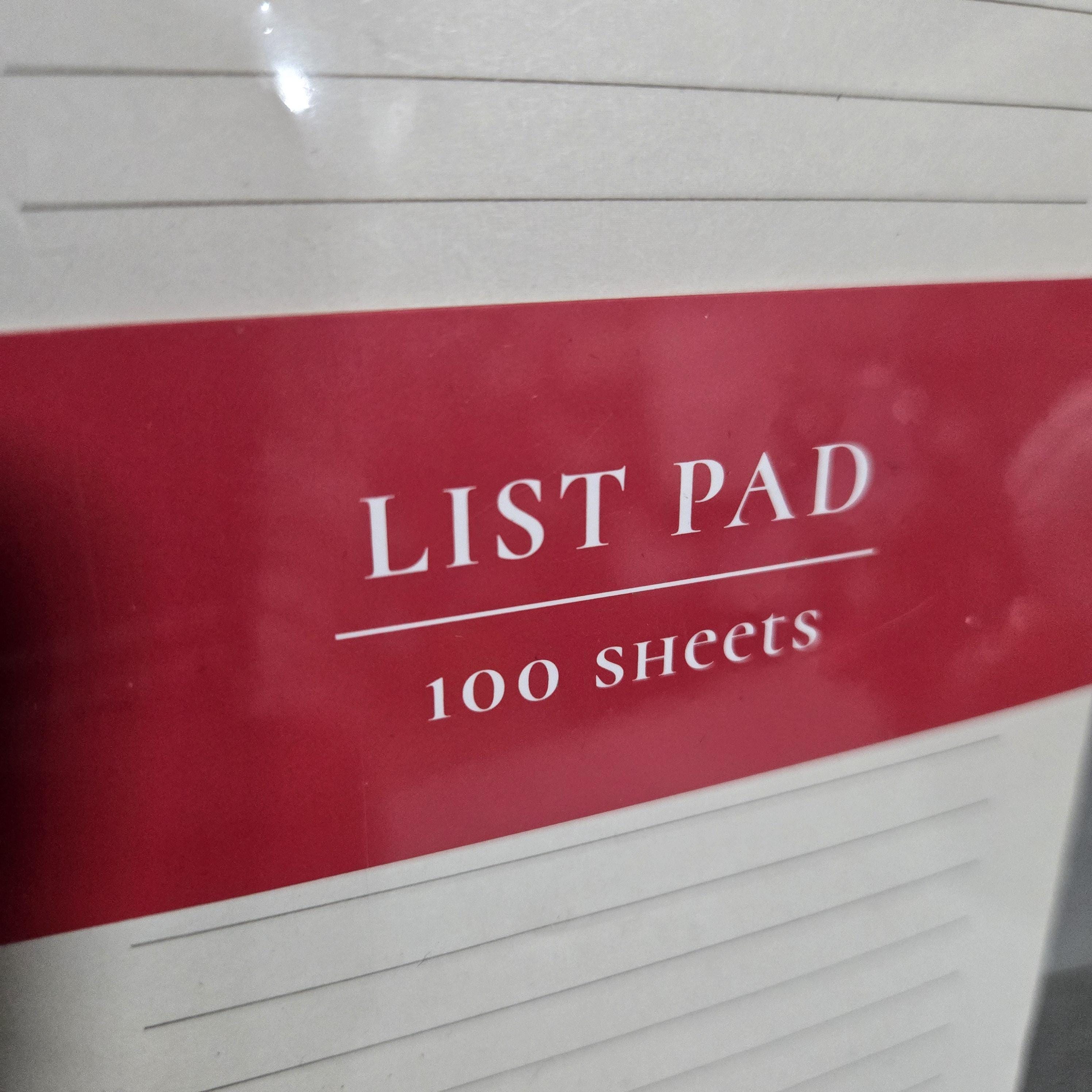 Snoopy List Pad 100 Sheets - Etsy