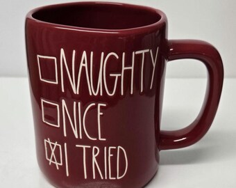 Rae Dunn "I TRIED" Mug - Coffee Cup