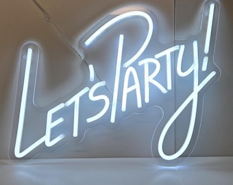 LET&#39;S PARTY - USB Led Neon Light Signal