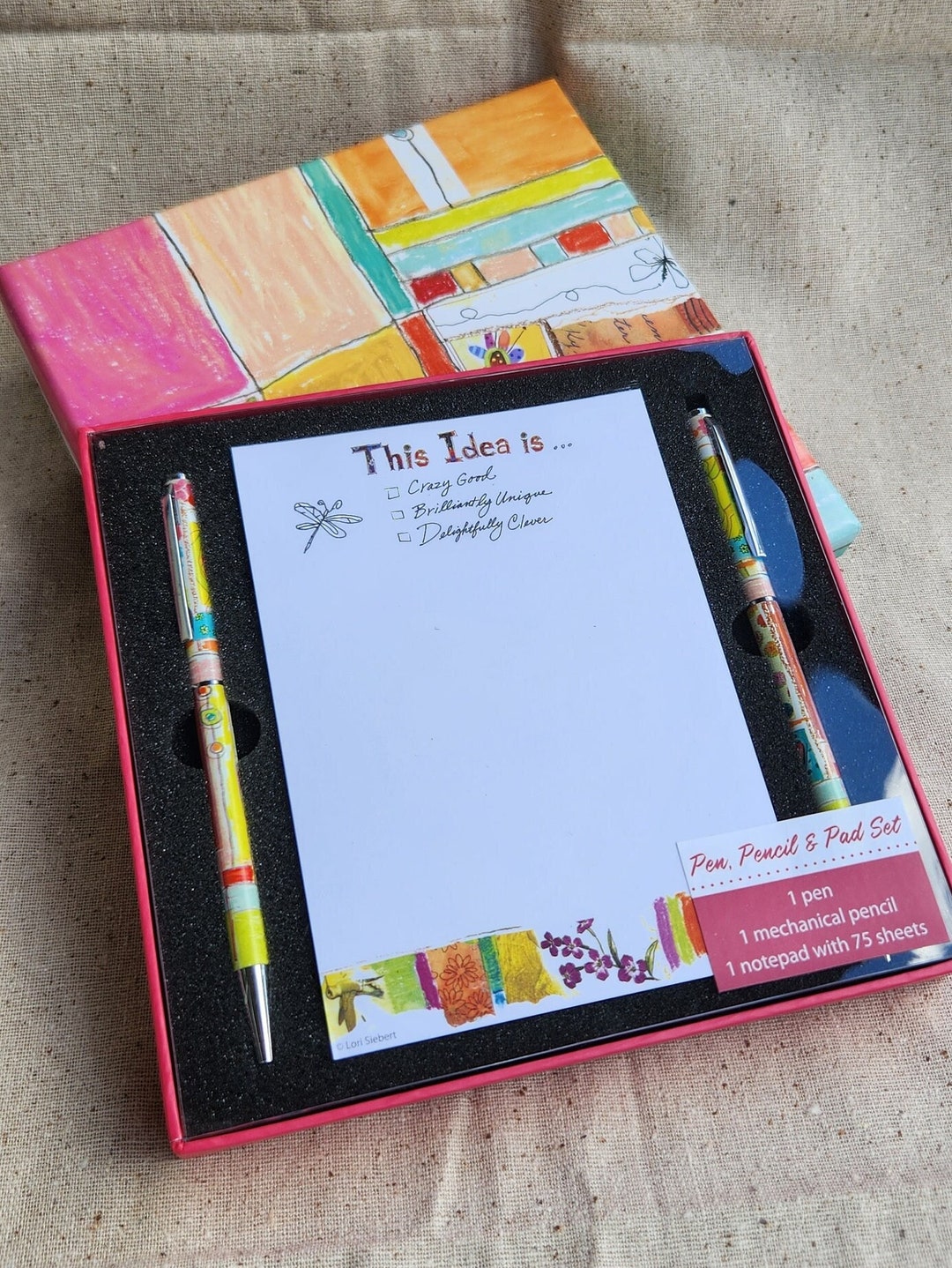 DEMDACO Wonderfully Quirky Notepad Set Etsy