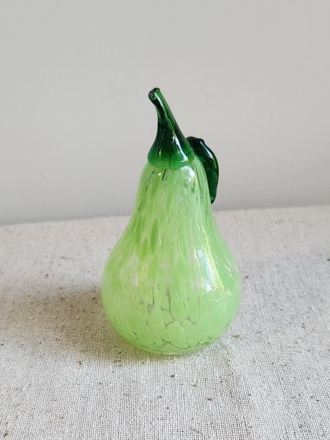 リンゴ　洋なし　ベネチアングラス　ムラーノ murano ガラス置物　硝子細工 リンゴ 洋なし ベネチアングラス ムラーノ murano ガラス置物