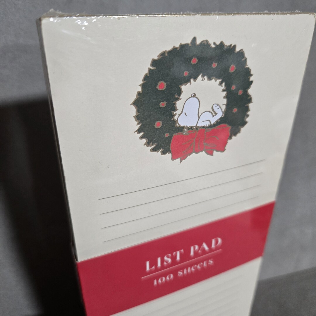 Snoopy List Pad 100 Sheets - Etsy