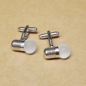 Light Bulb Cufflinks