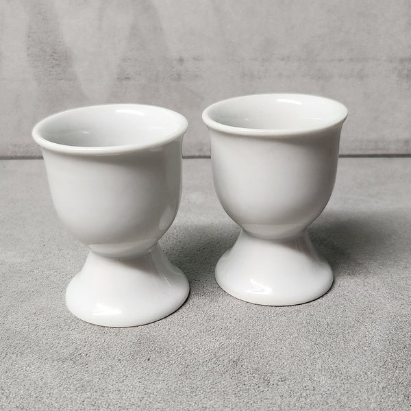 2 Ceramic Egg Holder Stands