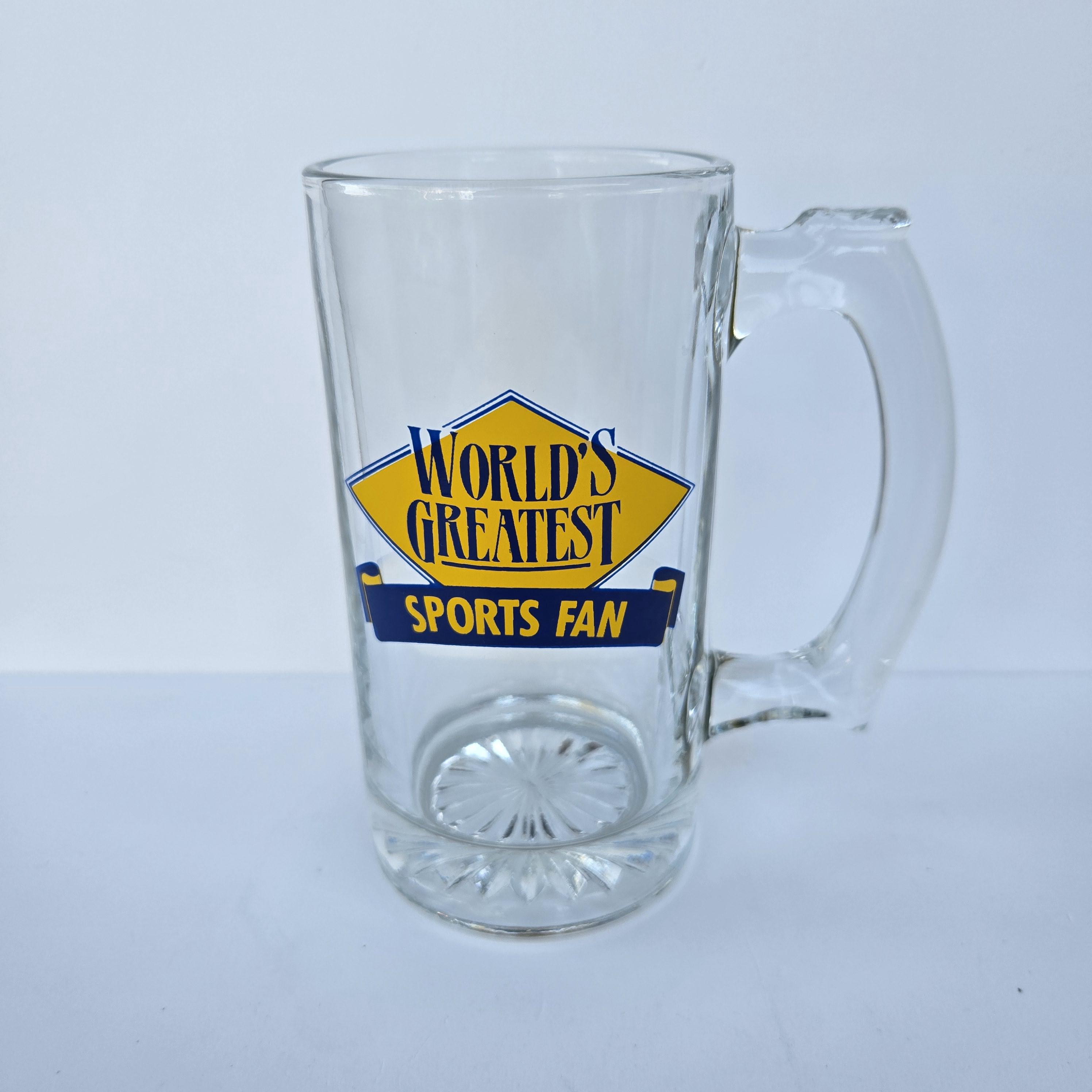 世界最高のスポーツファン向けガラス製ビールジョッキ - Etsy 日本