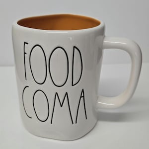 Rae Dunn &quot;FOOD COMA&quot; Mug - Coffee Cup