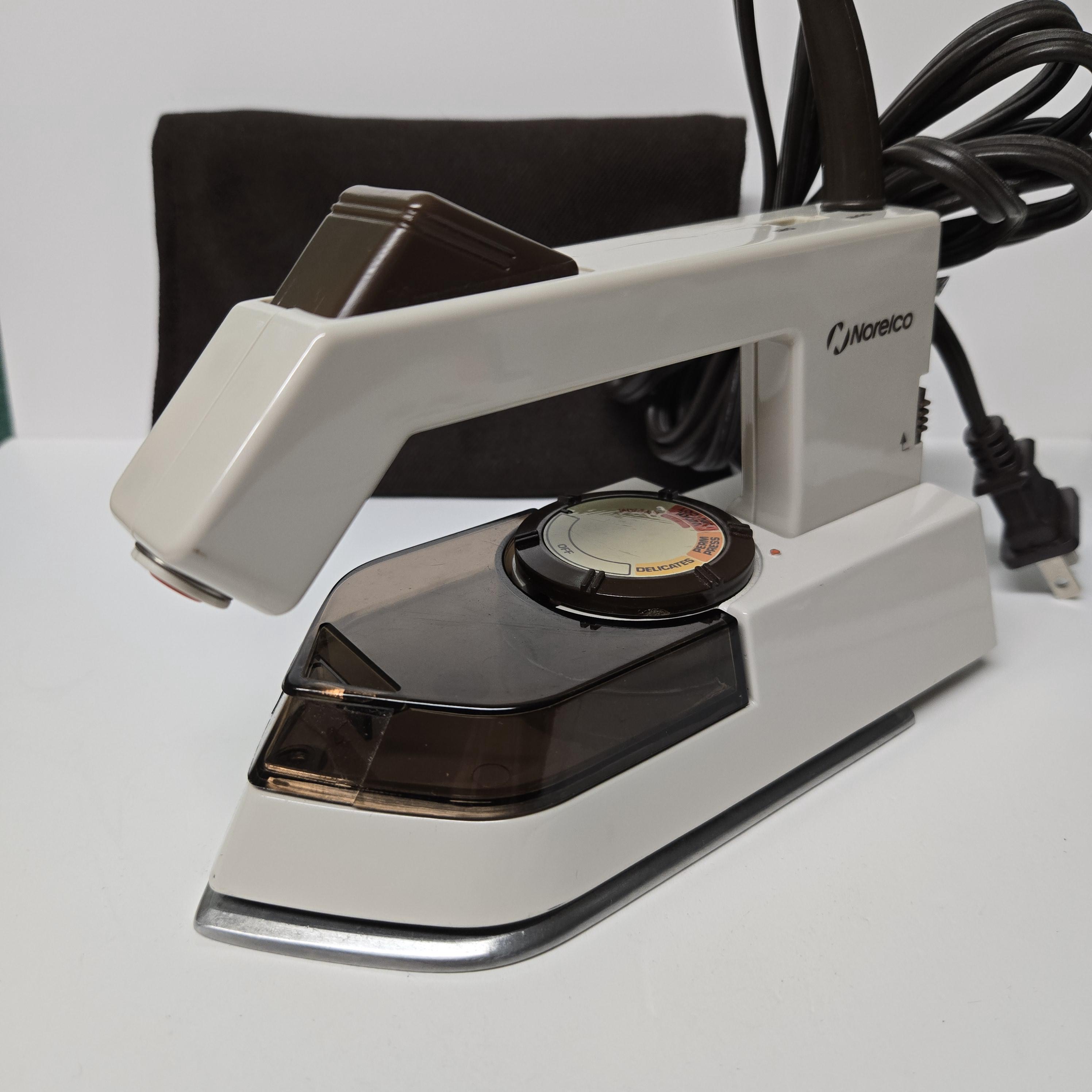 Vintage Norelco Travel Care Steam/dry Travel Iron With Spray